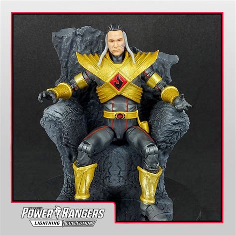 Power Rangers Lightning Collection Lord Drakkon Evo 3 Throne Etsy