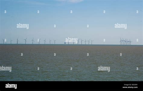 Gunfleet Sands Offshore Wind Farm Km Off The Clacton On Sea And