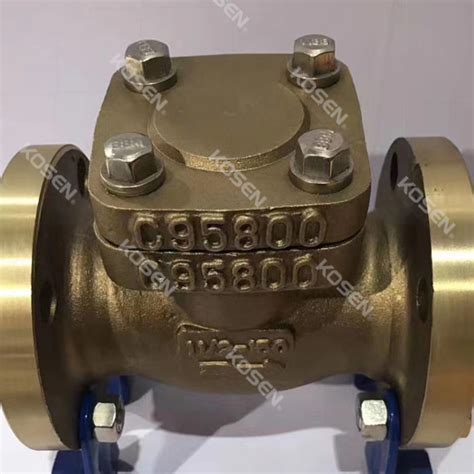 China Forged Check Valve Manufacturers And Suppliers Kosen Valve Coltd