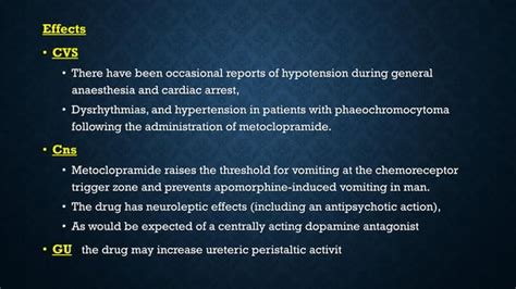 Antiemetics Ondansetron