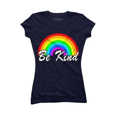 Junior S Design By Humans Be Kind Rainbow Autism Awareness By T Shirt