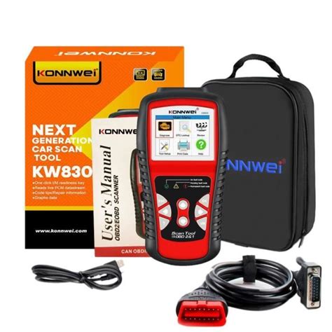 Konnwei Kw Obdii Eobd Can Scanner Outil Lecteur De Code Automatique