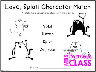 Mrs. Bremer's Class: Love, Splat Activities and Freebies!