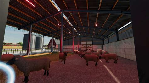 Sheep Barn V1 0 FS22 Mod Farming Simulator 22 Mod