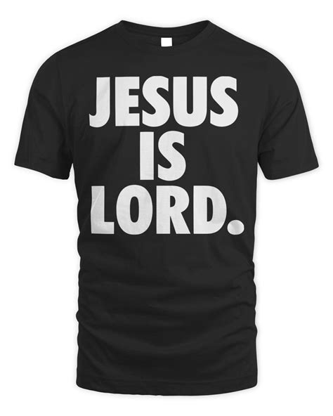 Officer Tatum Merch Jesus is Lord Shirt | GarenEarl