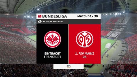 Fifa Eintracht Frankfurt Vs Fsv Mainz Deutsche Bank Park