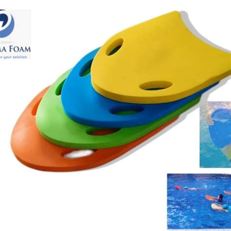 Jual Papan Seluncur Renang Swimming Board Eva Ukuran 34x28x2 Cm Kab