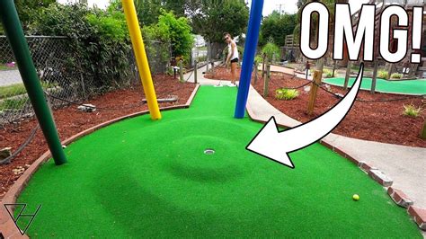 Unique And One Of A Kind Mini Golf Holes Could You Get A Hole In One