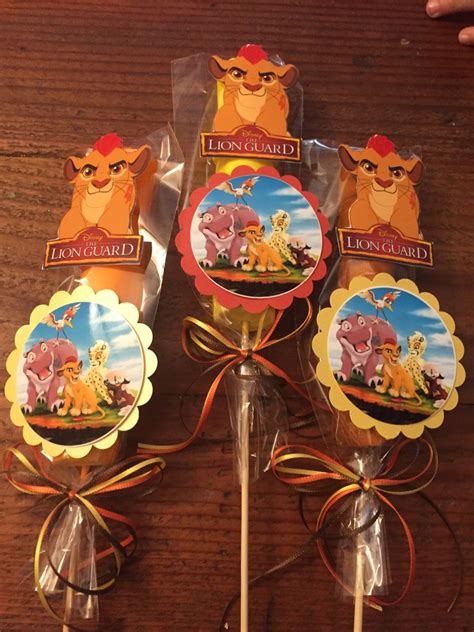 Lion Guard Themed Marshmallow Party Favors Edible Party Favors Lion