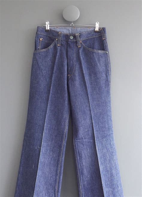 Vintage Dickies Flares Flared Jeans W29 L35 Unworn 1970s Retro Styling Vintage