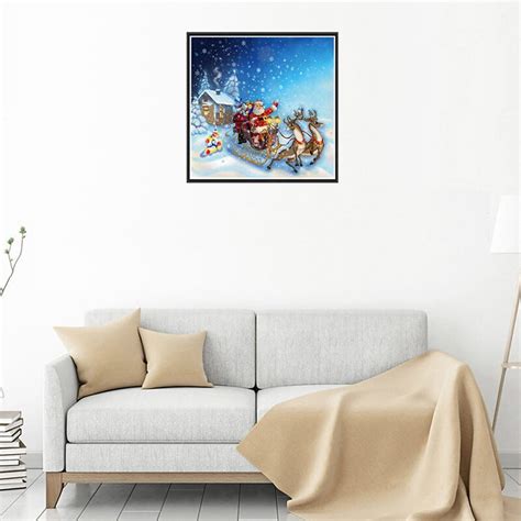 5d Diy Diamond Painting Christmas Santa Claus Cros Grandado