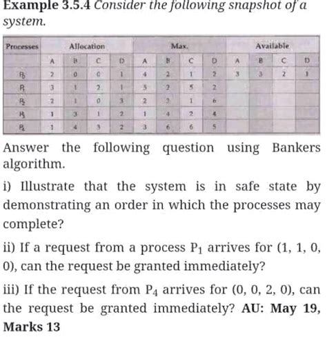 Example 354 Consider The Following Snapshot StudyX