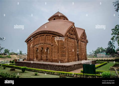 Terracotta temples of Bishnupur. Speciality of the Bishnupur and a the ...