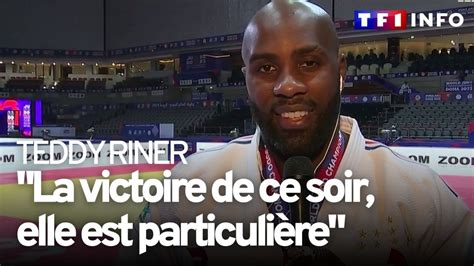 Linterview De Teddy Riner Sacré Champion Du Monde De Judo Pour La