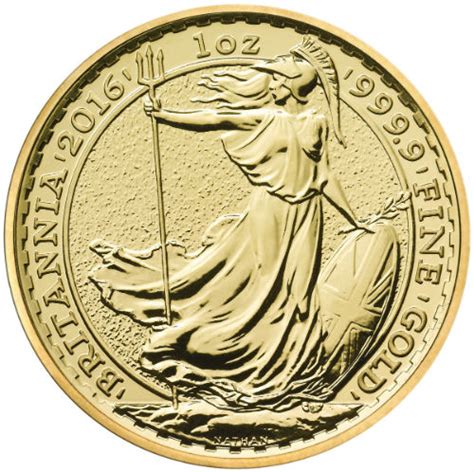 Ounce British Britannia Gold Coin