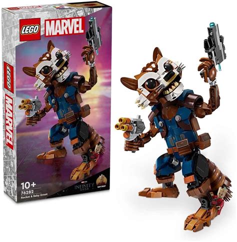 Lego Marvel Rocket Ve Bebek Groot 76282 10 Yaş Ve Üzeri Süper