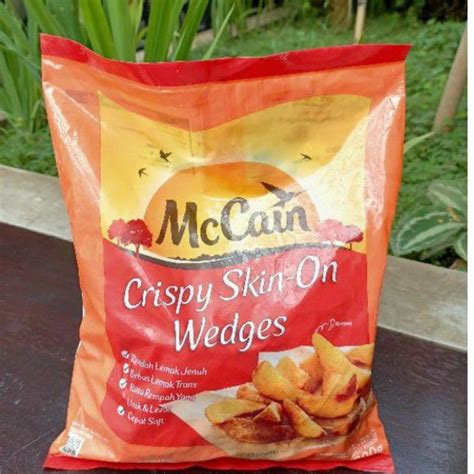 Jual Mccain Kentang Wedges Crispy Skin On Wedges Berat Gr