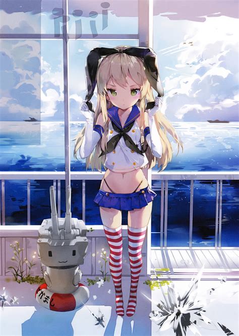 艦隊これくしょん 艦これ 【連装砲ちゃん島風】 壁紙