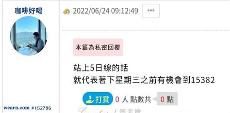 15382過了以後接下來才是重點 5分回文感謝贈100點 ｜咖啡好喝｜聚財網