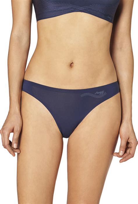 Sloggi Zero One Tanga Slip Navy