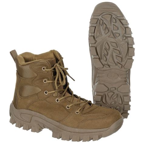 MFH Taktische Stiefel Commando Coyote Tan WARAGOD