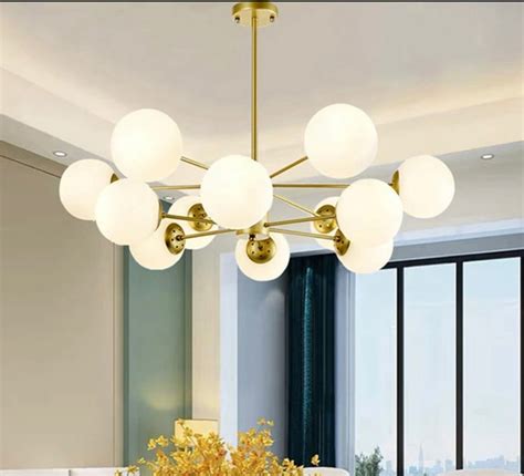 Glass Sphere Pendant Light Light Trend