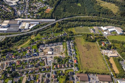 Luftbild Menden Sauerland Baustellen Zum Neubau Wohngebiet Einer