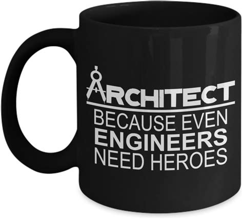 Black Coffee Mugs For Architects Architect Because Even