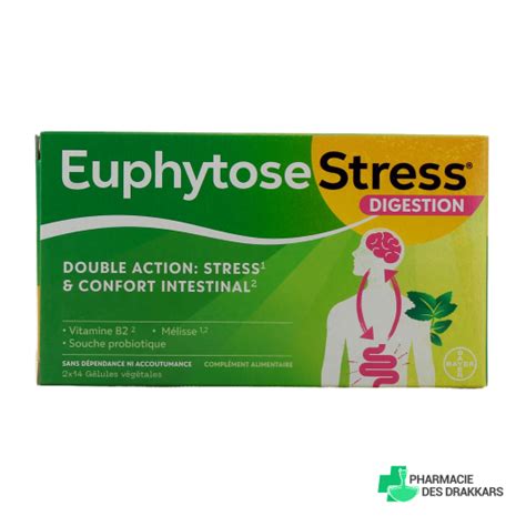 Euphytose Stress Digestion Confort Intestinal