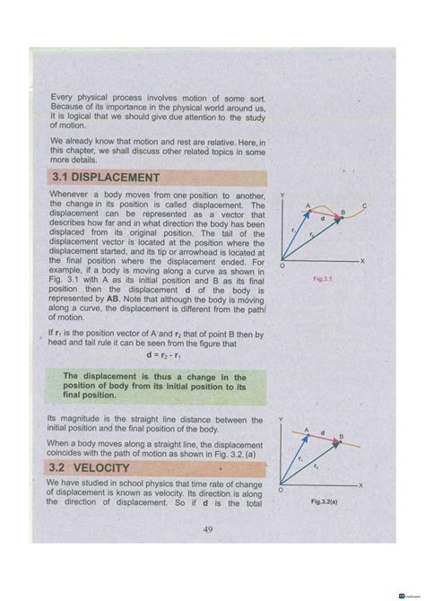 SOLUTION Physics Motion And Force Displacement Velocity Acceleration