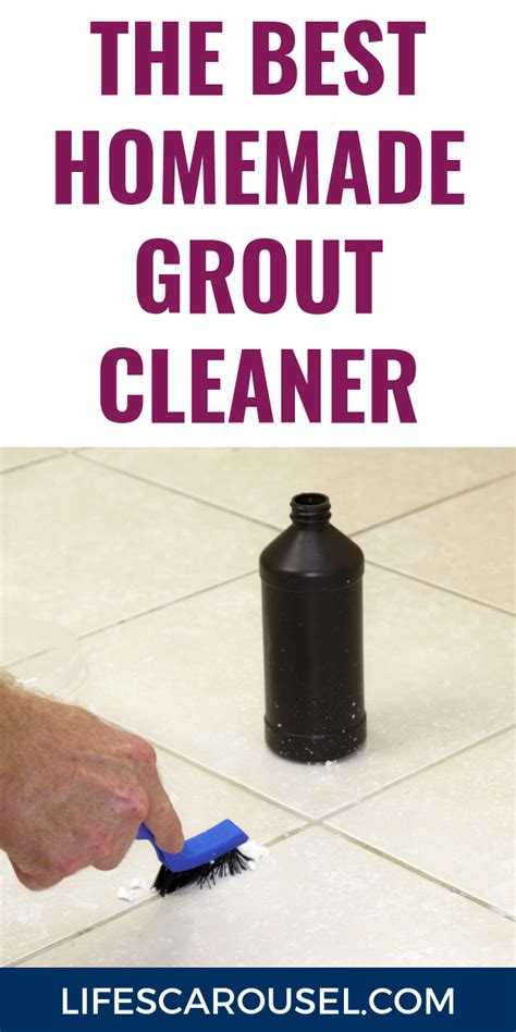 How To Clean Grout The Best Homemade Grout Cleaner With Images