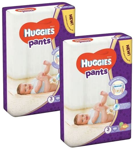 Huggies Zestaw Pieluchomajtki Jumbo 3 Uni ND High PANTS 6 11 Kg 2 X