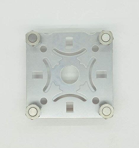 Fixture Centering Plate 50X50 Compatible With EROWA 3R System ER 009214