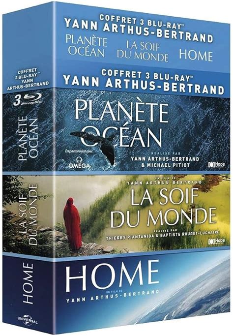 Coffret Yann Arthus Bertrand Planète Océan La Soif du Monde Home