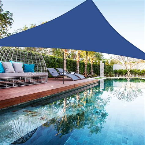 Sun Shade Sail Canopy, Waterproof Oxford Cloth Permeable Pergolas Top ...