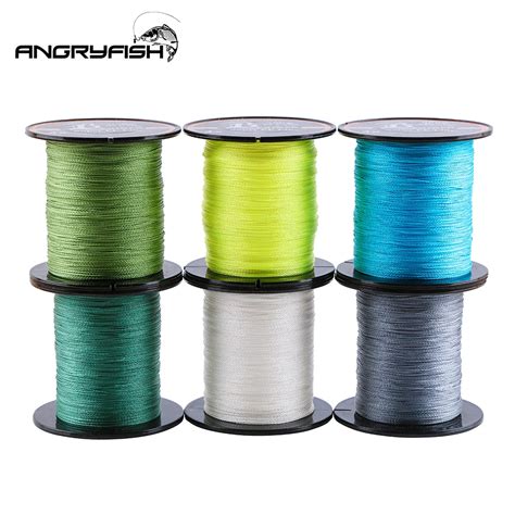 Angryfish 4 Strand 300m Line Pe Woven Multifilament Fishing Line 15