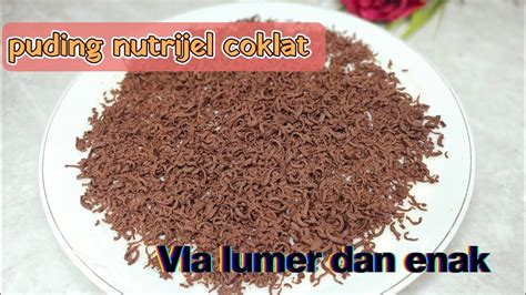 Cara Membuat Puding Nutrijel Coklat Yang Lumer Dan Enak Cara Bikinnya