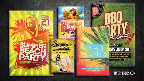 5 Hot Summer Flyer Templates You Don’t Want To Miss Out On Flyerheroes