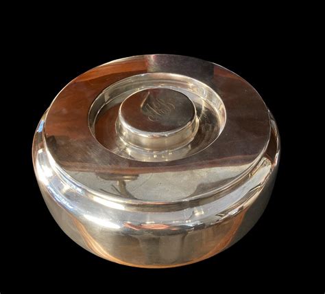 Proantic Silver Metal Box Christofle Collection Gallia