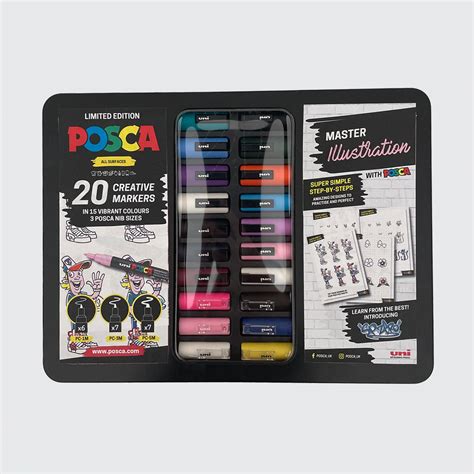 POSCA Limited Edition 20 Units Set Flow Control