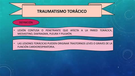 Traumatismo Toracicopptx