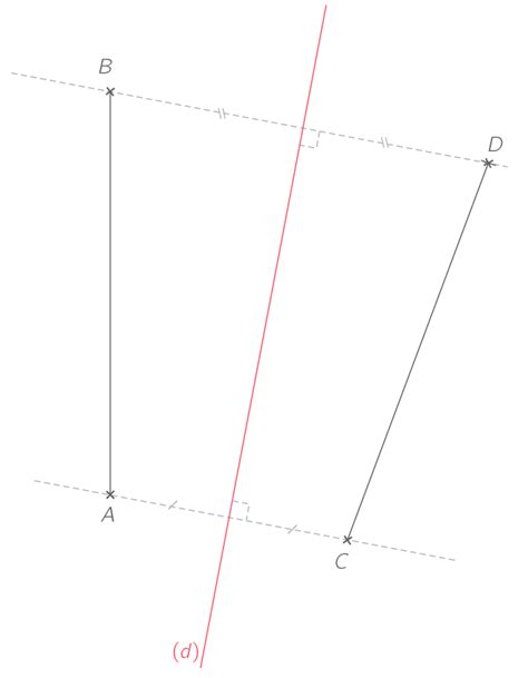 Construire Le Sym Trique D Un Segment Par Rapport Une Droite E