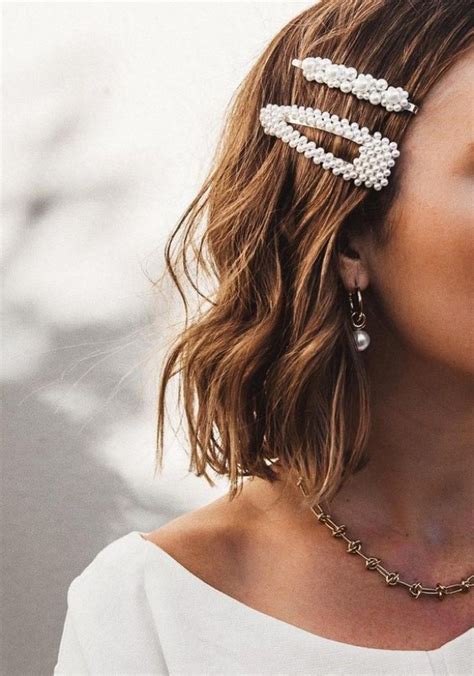 Barrettes Tendances Et Id Es Coiffures Avec Une Barrette Dans Les