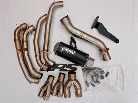 H 072 LXBP Usato MIVV GP PRO USED COMPLETE EXHAUST SYSTEM HONDA CBR 650