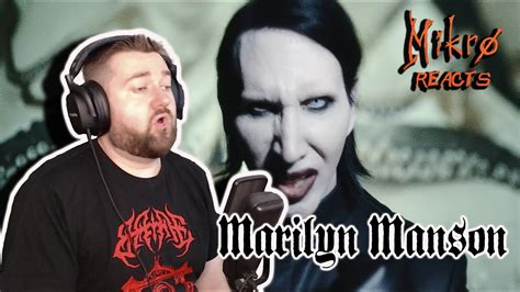 Marilyn Manson As Sick As The Secrets Within Reaction Review Youtube