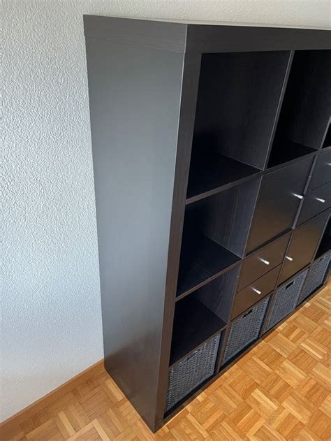 IKEA KALLAX 4x4 inkl 2x Tür 2x 2 Schubladen 4x Korb Kaufen auf