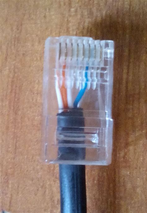 networking - Can I use lan wire color combination like 1=Light Orange ...