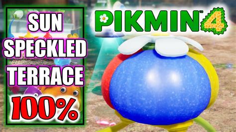 Pikmin 4 Sun Speckled Terrace 100 All Onions Treasures Rescues