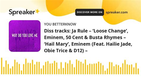 Diss tracks: Ja Rule – ‘Loose Change’, Eminem, 50 Cent & Busta Rhymes ...