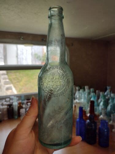 Antique Blown In Mold Christian Moerlein Brewing Co Cincinnati Ohio